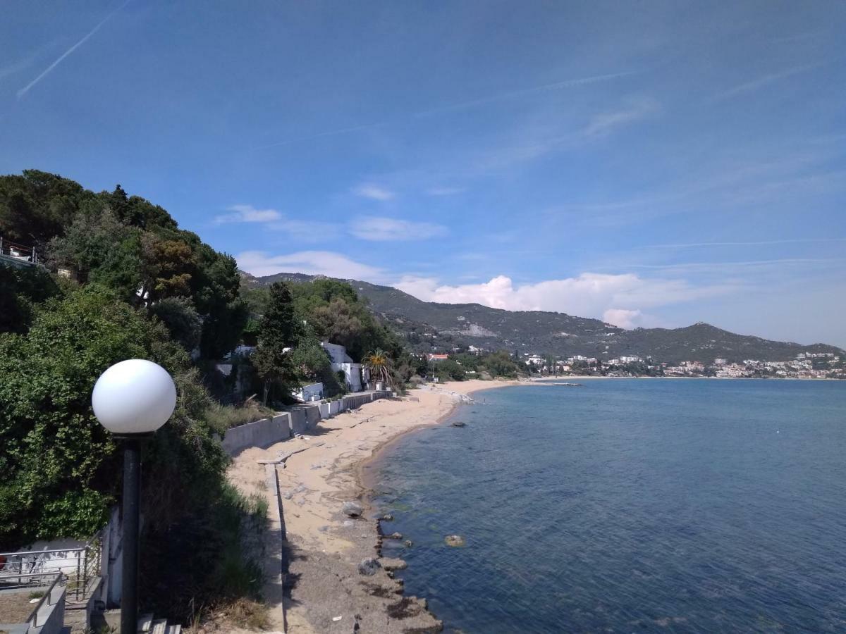 Evaliana Seaside Apartment Palaiontsiflikion Exterior foto